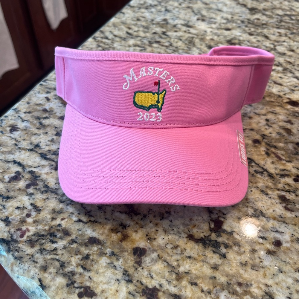 Pink Masters visor. Never worn